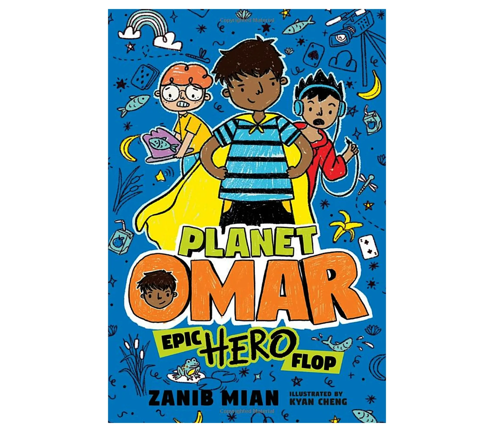 Planet Omar: Epic Hero Flop (Book 5) — cover