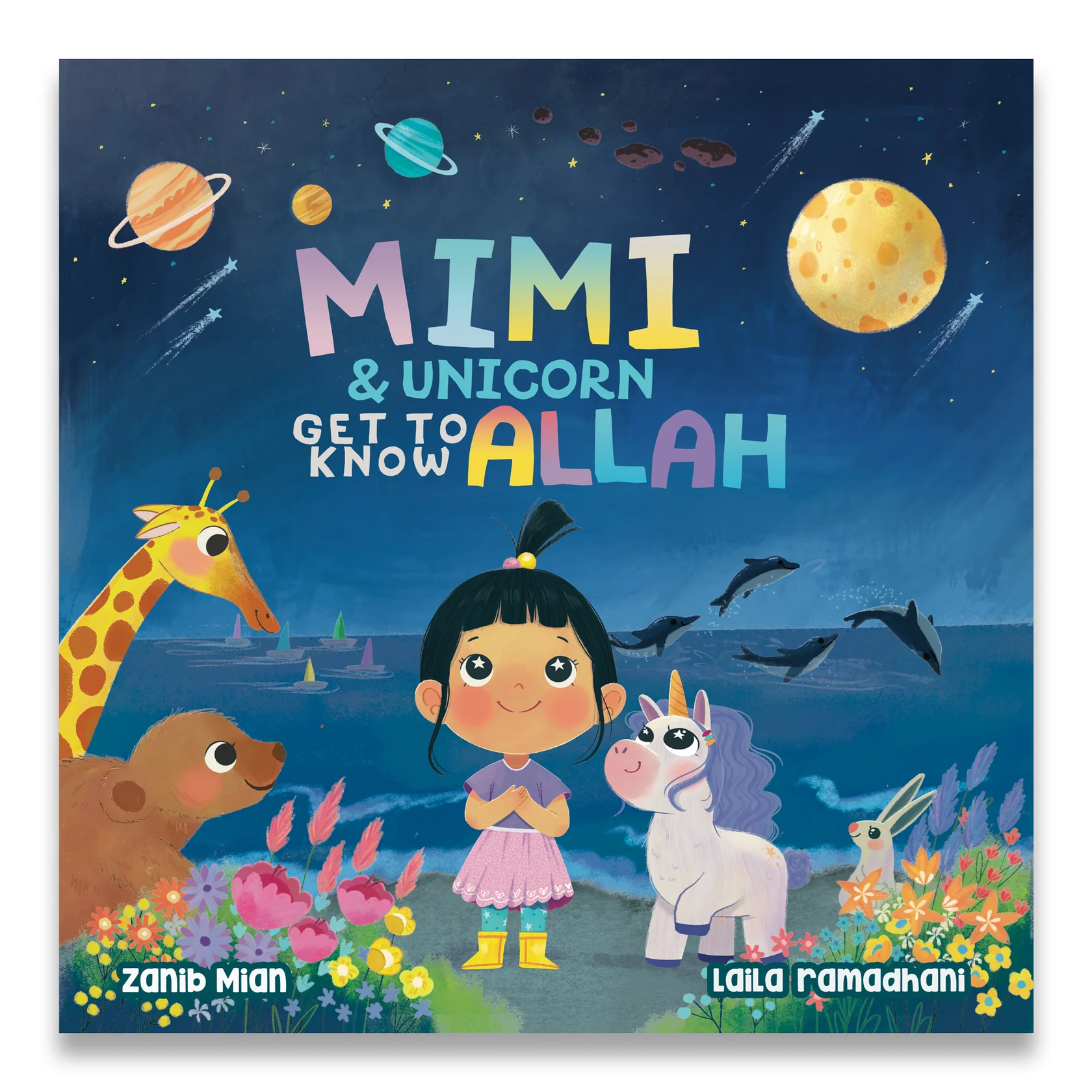 Mimi & Unicorn get to know Allah by Muslim Children Books — cover