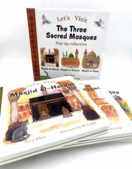 Let's visit The ThreeSacred Mosques Box Set by Kube — cover