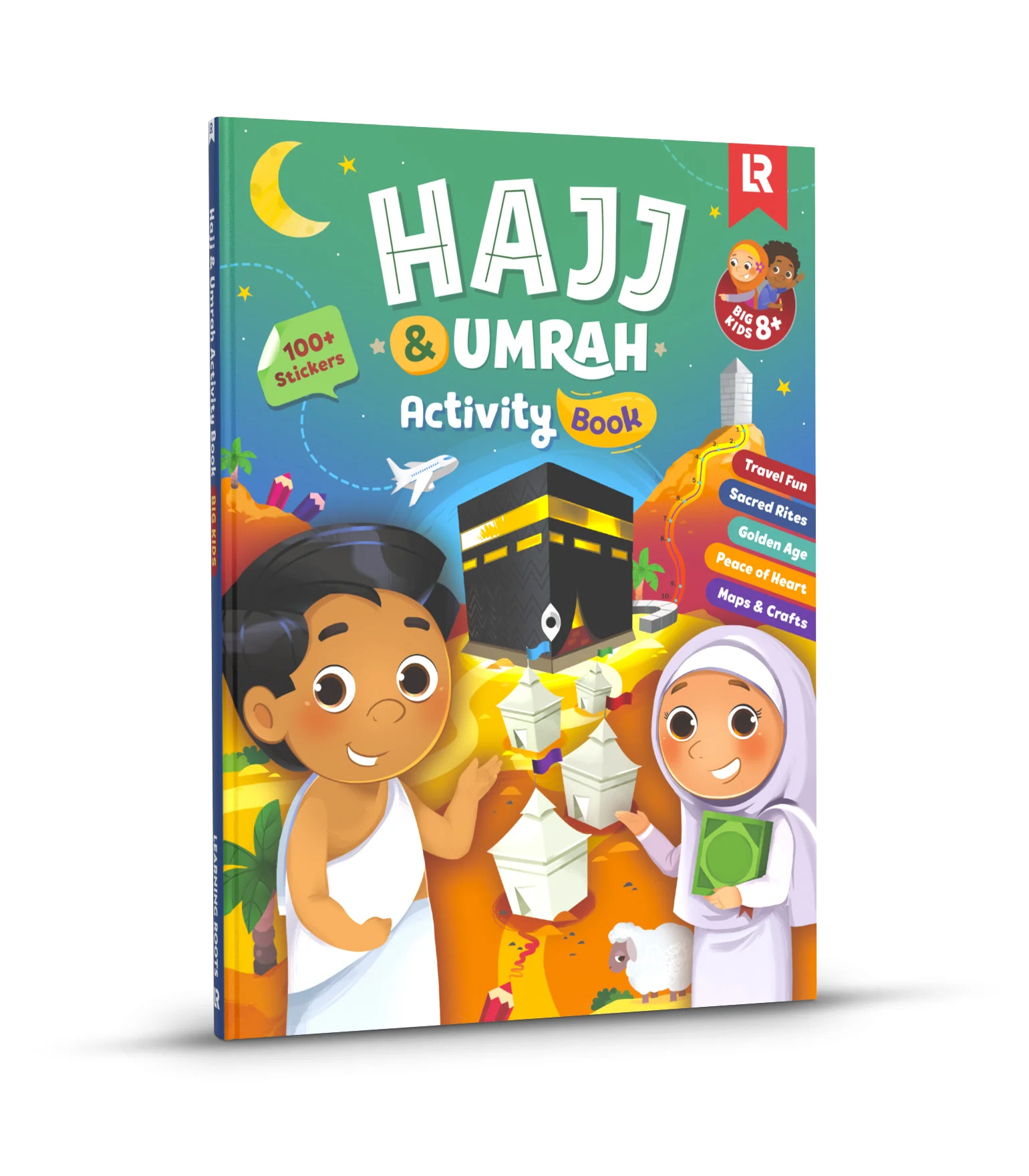 Hajj & Umrah Activity Book (Big Kids) 2nd Edition cover