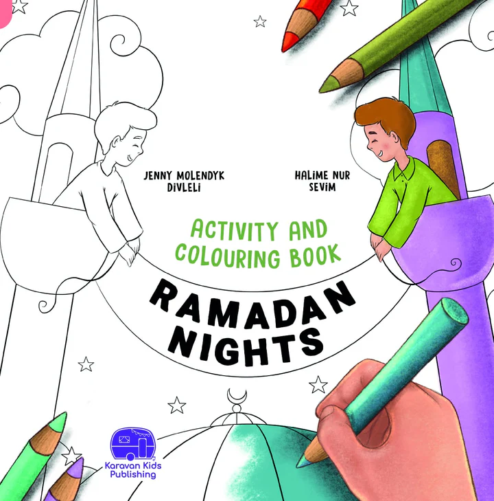 Ramadan Nights - Activity & Colouring Book by Oak Creative Designs — cover