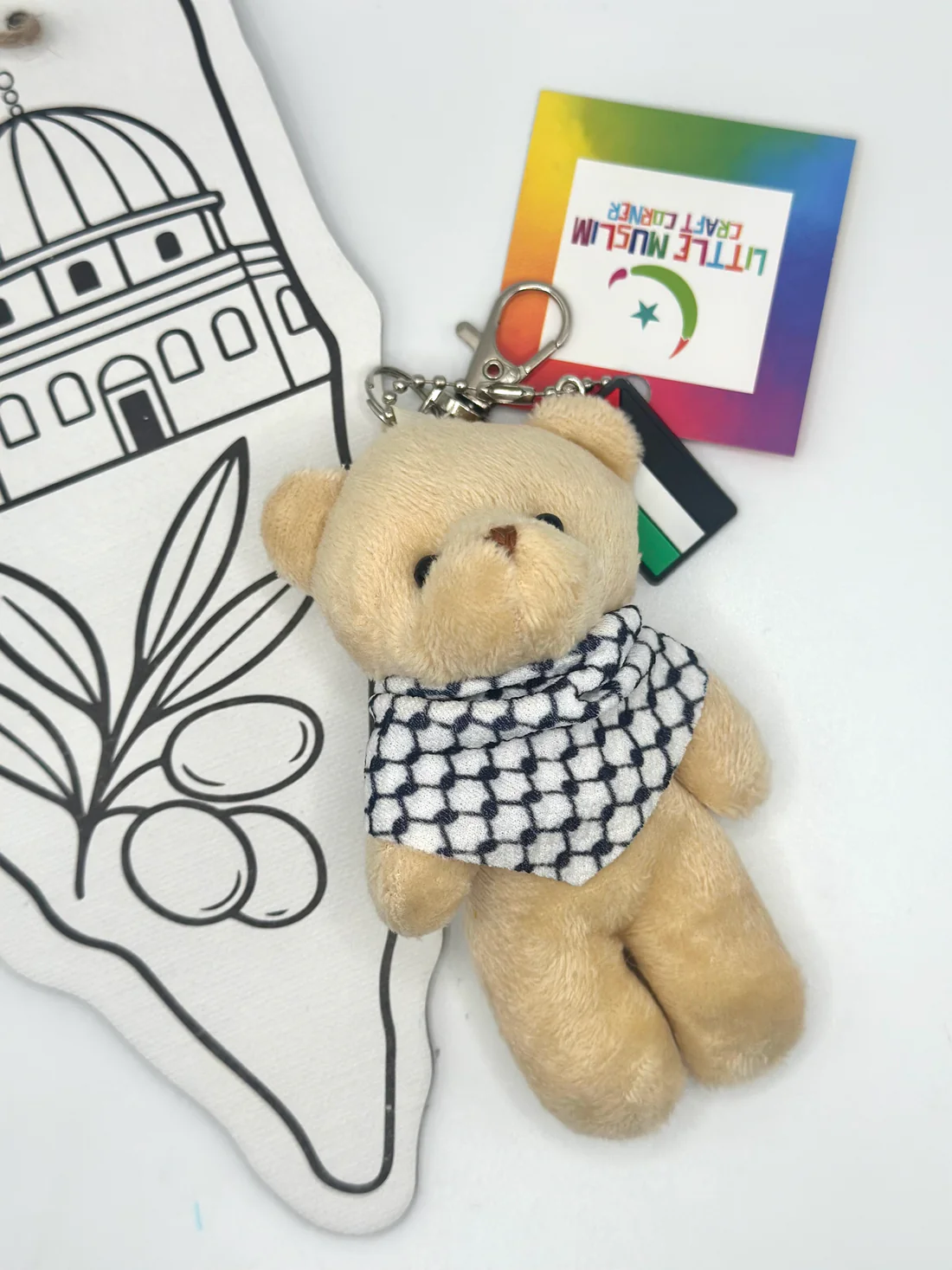 Pali Bear Keychain — cover