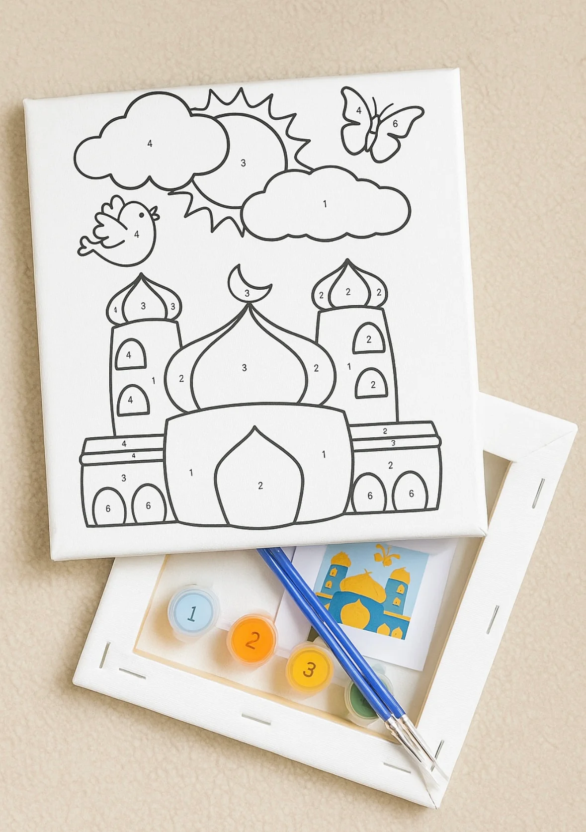 Color number paint by LittleMuslimCorner cover