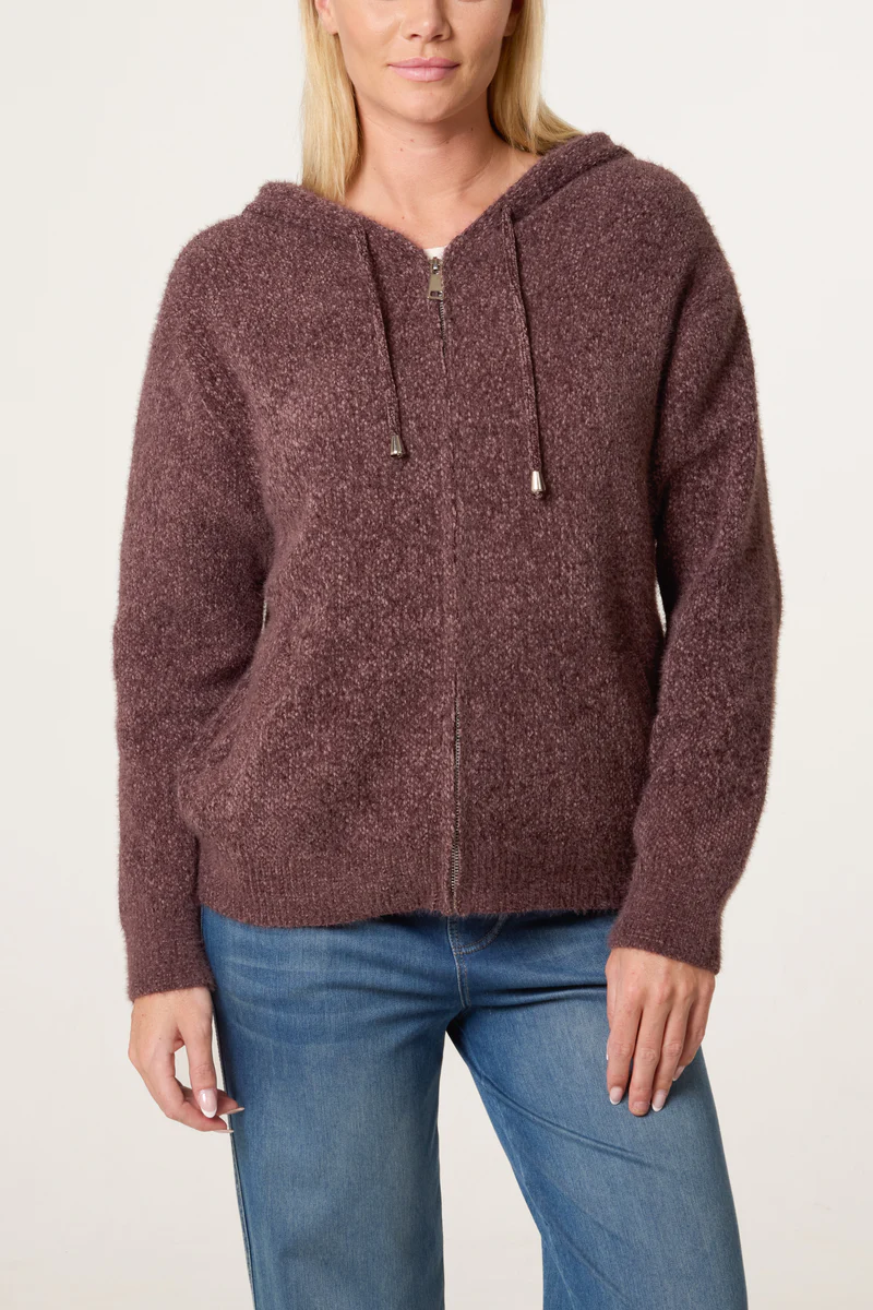 Zip Up Cosy Hoodie