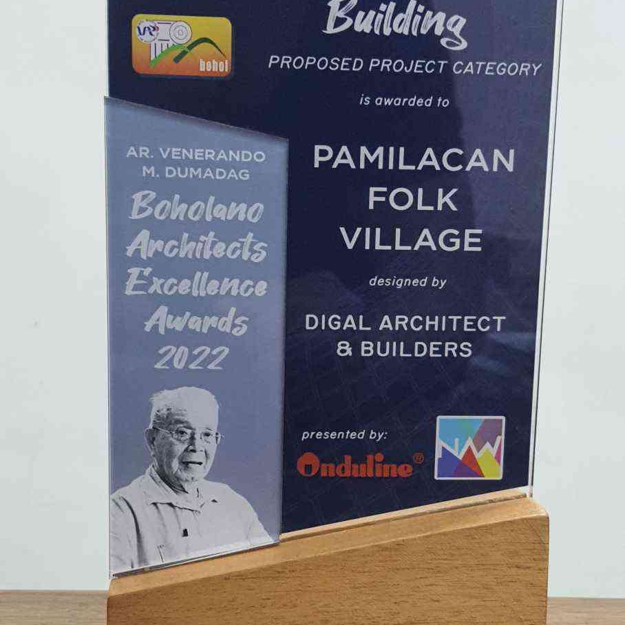 Bohol Architect Design Award recognition