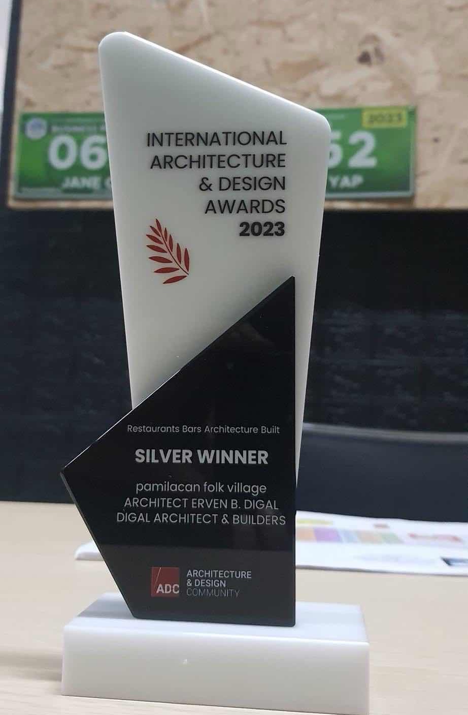 International Architecture & Design Awards recognition