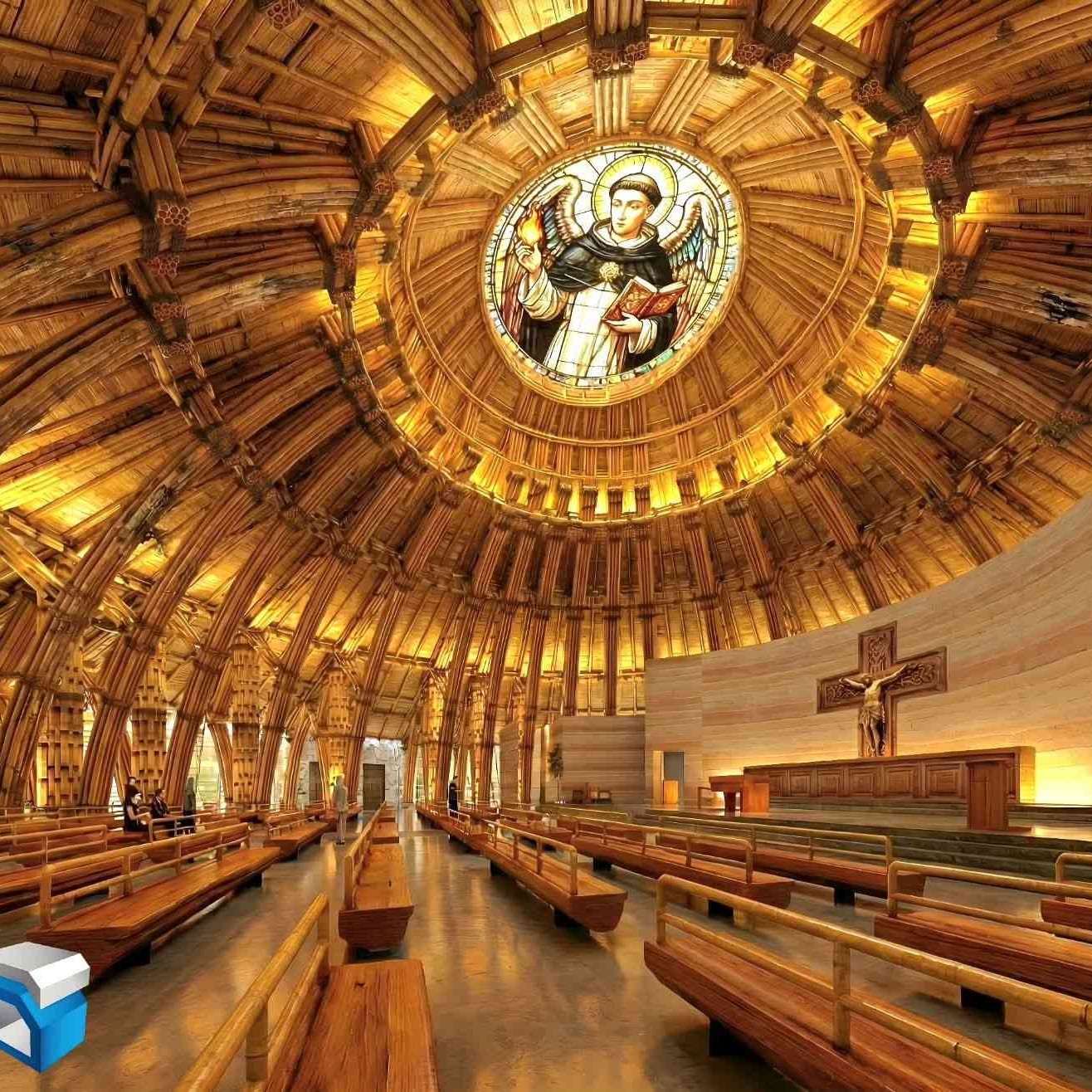 St. Vicente Ferrer Bamboo Church project by Digal Architect & Builders
