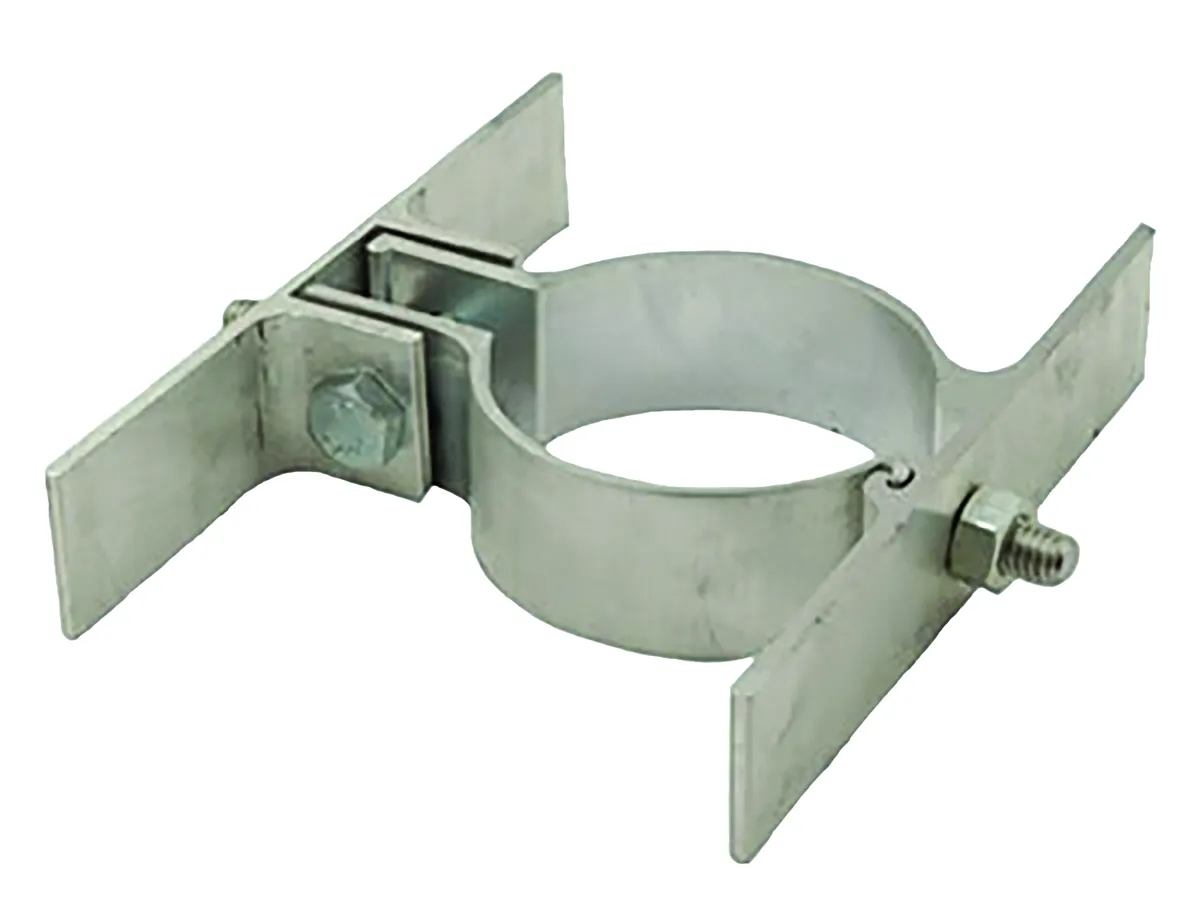 2 3/8" Round Post Double Sign Bracket — 28C-D