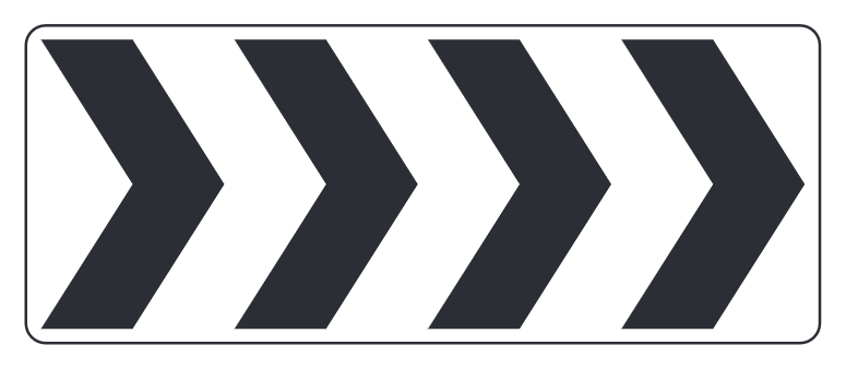 Chevron Roundabout (Quad)