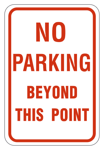 No Parking For Police Cars Only