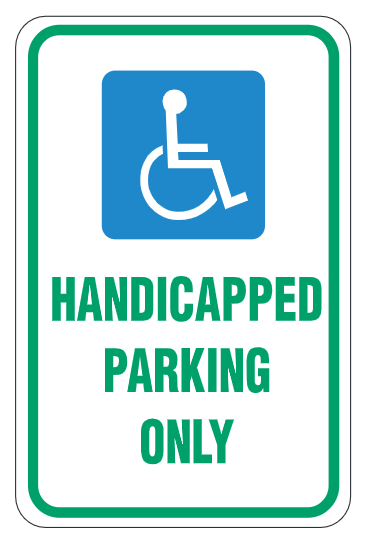 Handicapped Parking Only