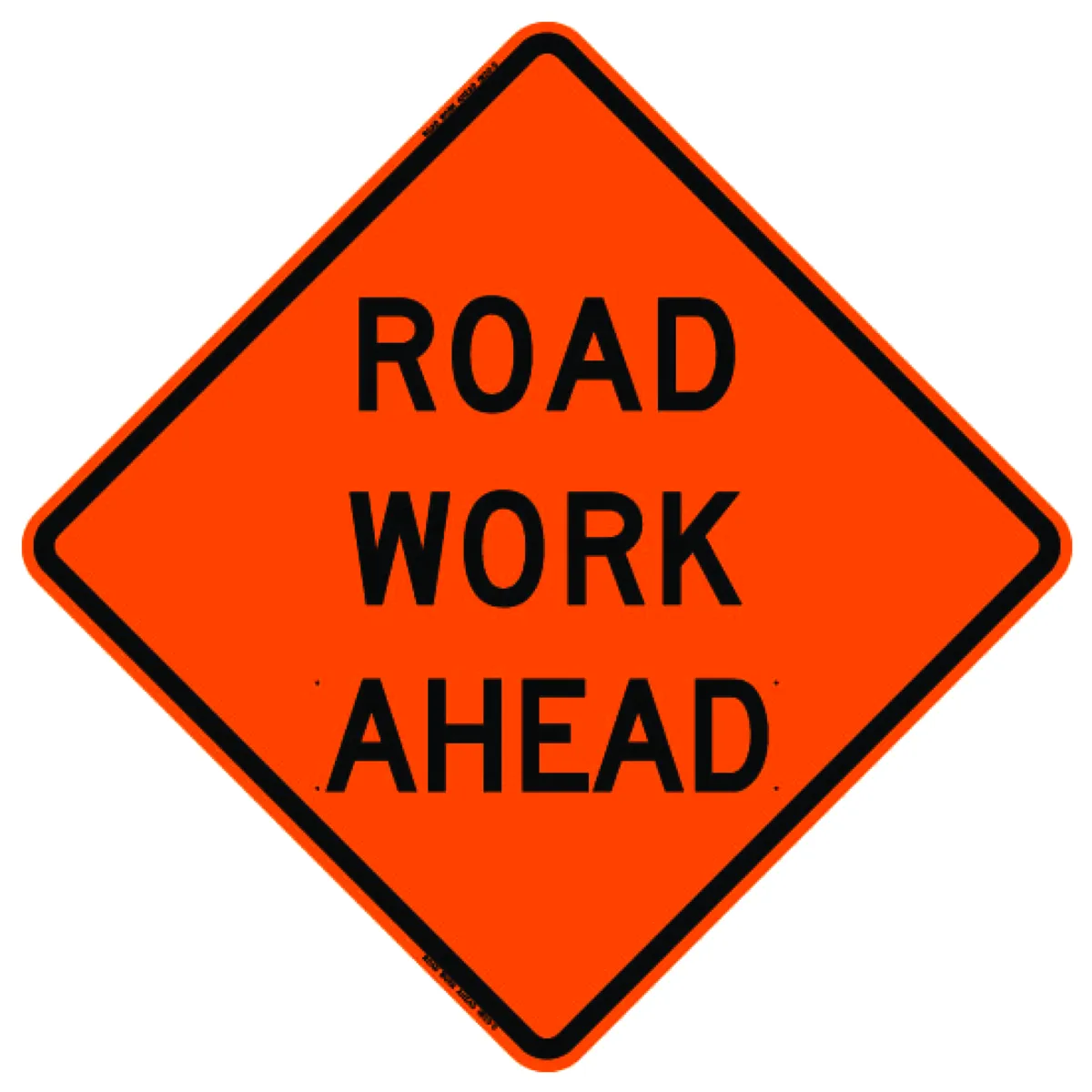 Road Work Ahead