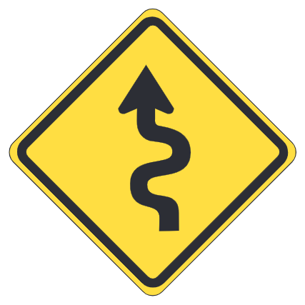 Winding Road Left