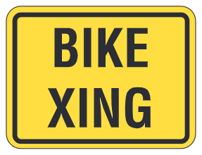 Bike Xing Plaque