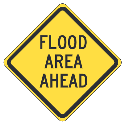 Flood Area Ahead