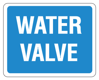 Water Valve Marker