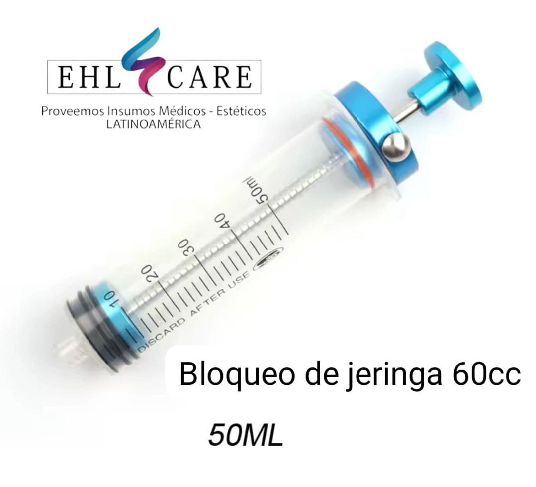 Bloqueo de jeringa 60 cc