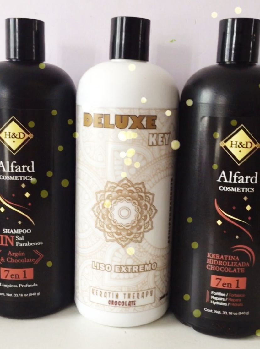 Kit alisadora shampoo Keratina alisadora 1L