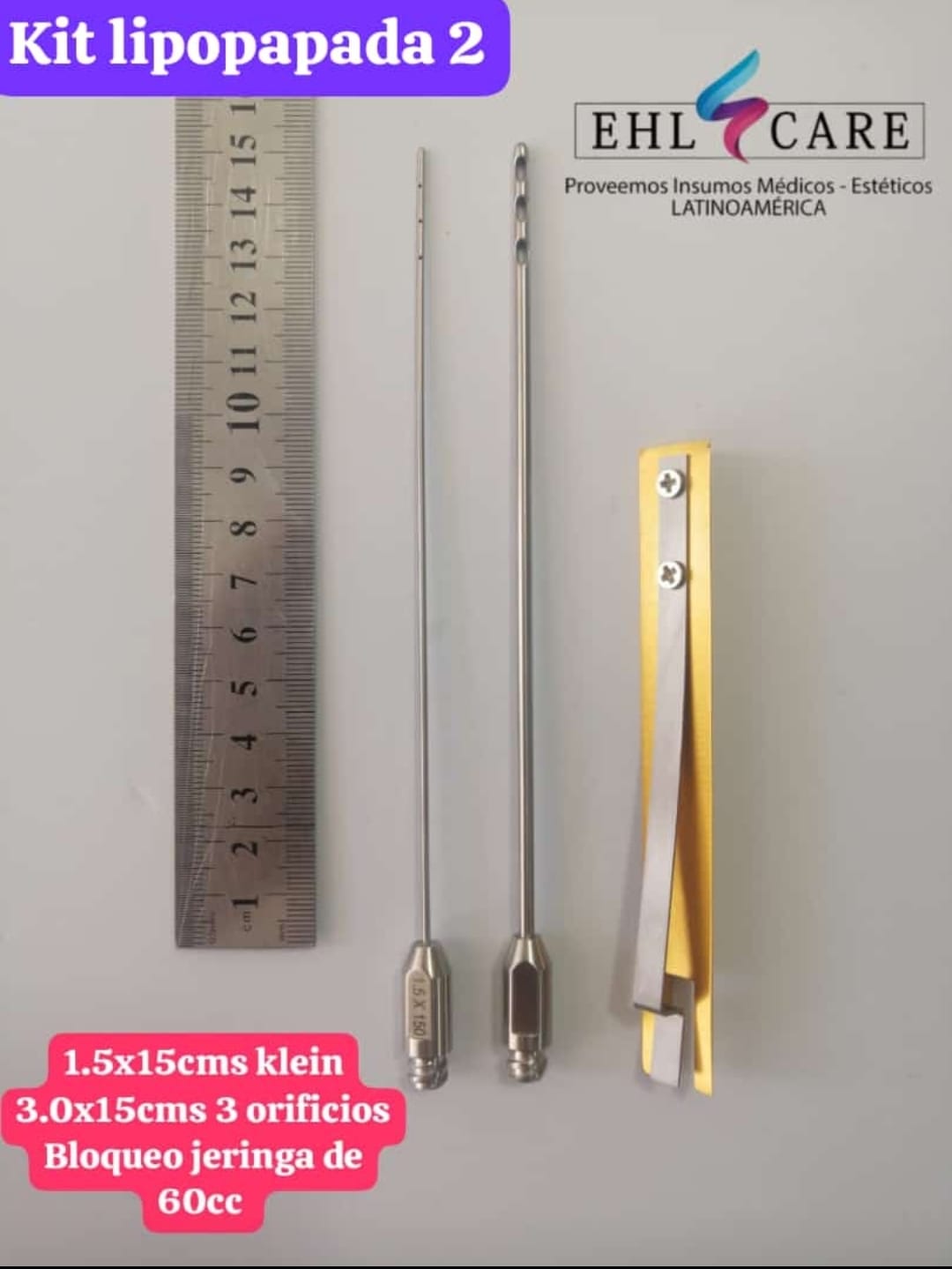 Kit para lipopapada 2