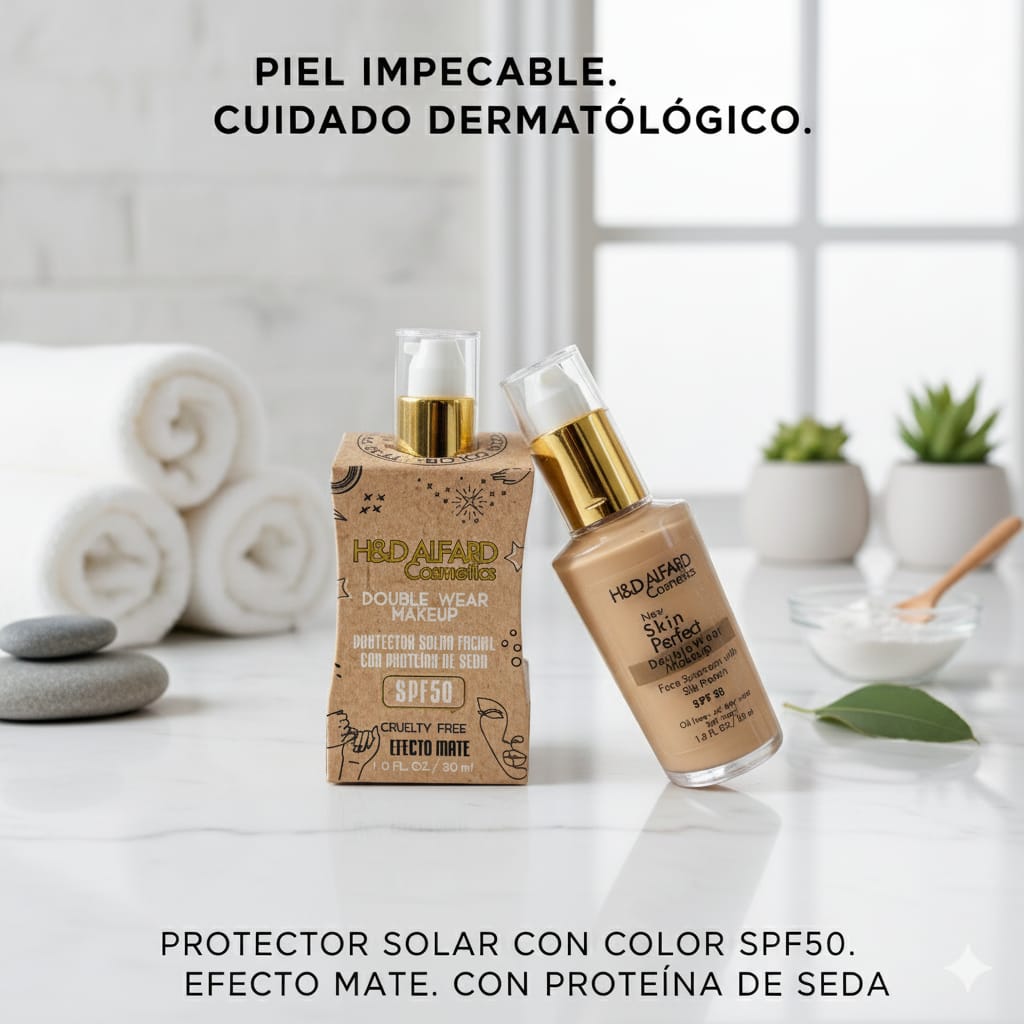 Protector Solar con Color - SPF 50