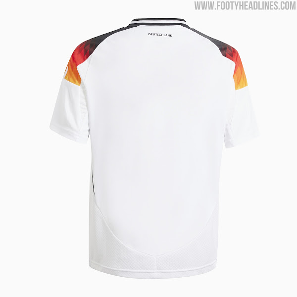 Deutschlandtrikot Rückansicht ohne Flock