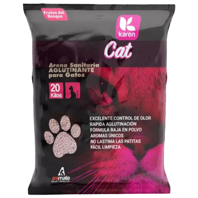 4kg Arenas Sanitaria Frutos del Bosque - Karen