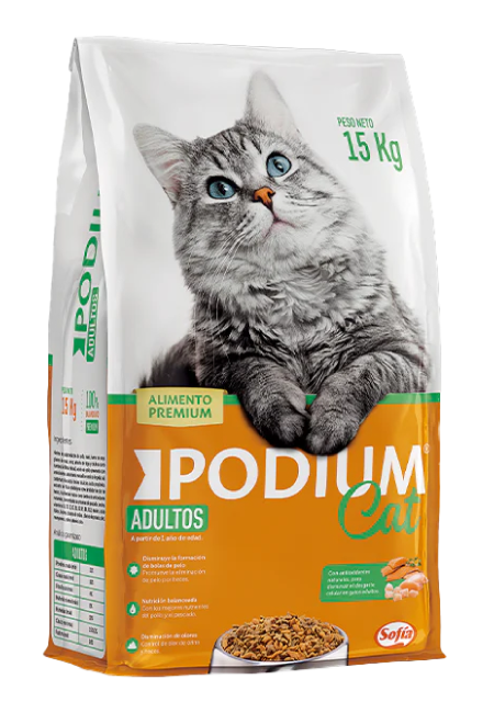 0.9kg Podium Gato Adulto