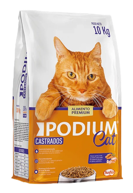 10kg Podium Gato Castrado