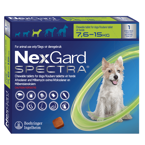 NexGard Spectra 7.6-15 kg