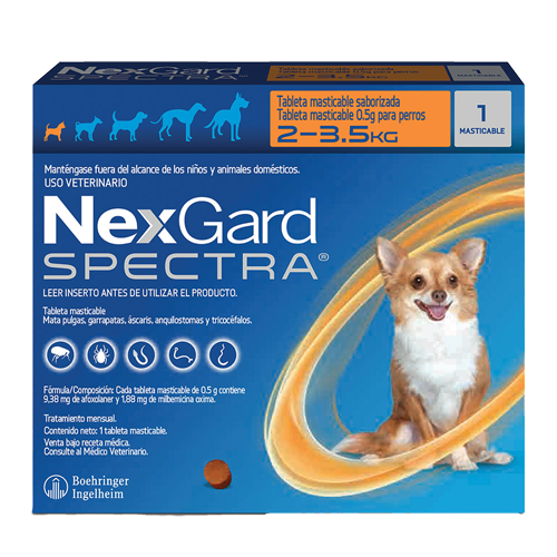 NexGard Spectra 2 - 3.5 kg