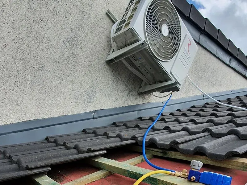 montaz klimatyzacji dach