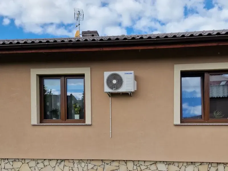 agregat klimatyzatora elewacja