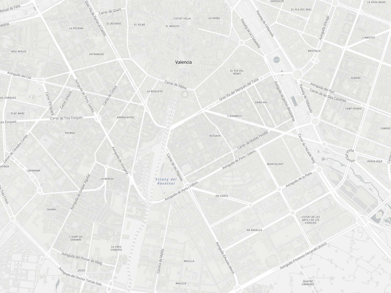 Mapa de la ubicación: Calle Sueca, 41, 46006 Valencia, España
