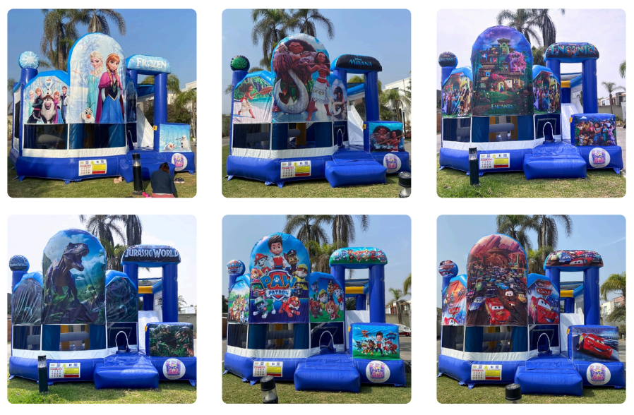 Inflable Camaleón
