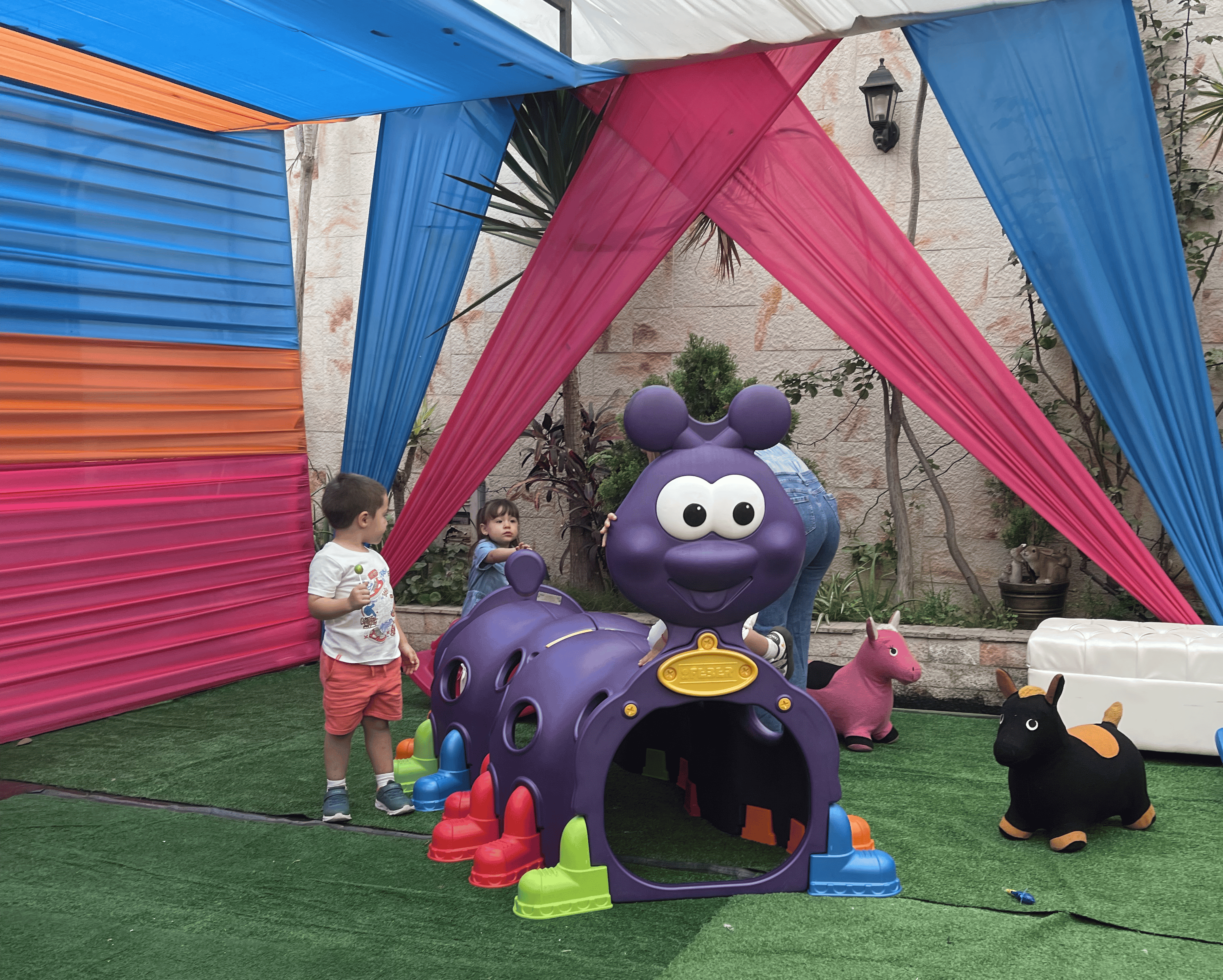 Túnel Oruga Morada