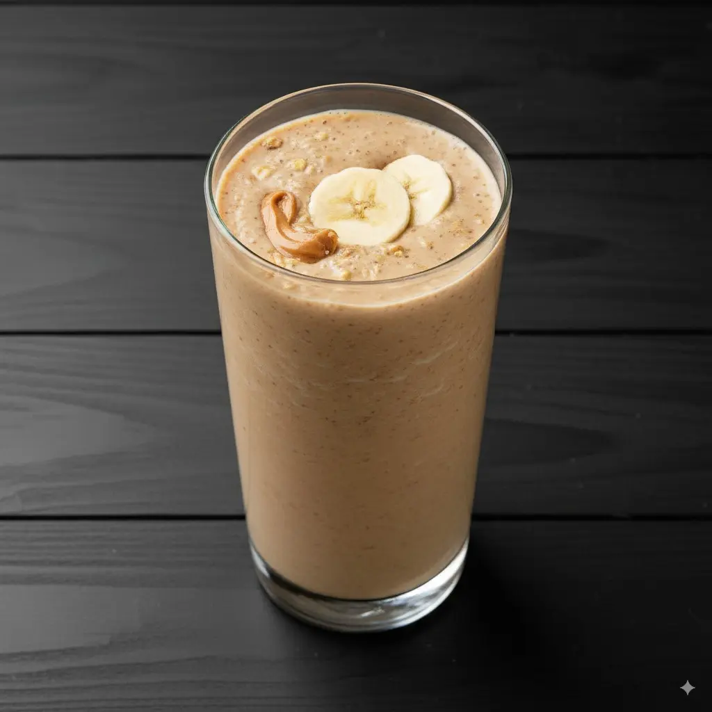 Batido de cacahuete y proteína
