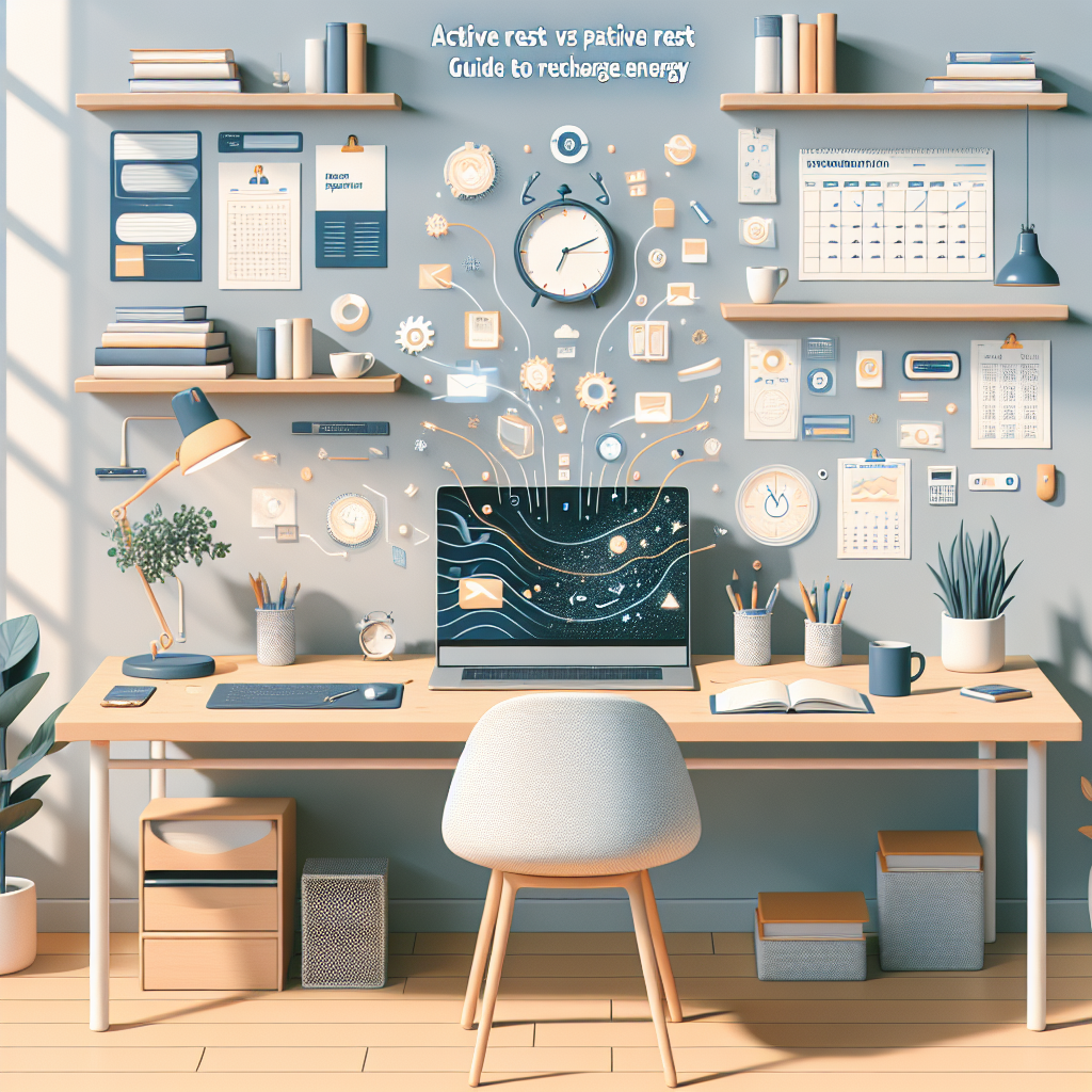 Descanso activo vs pasivo: guía para recargar energía