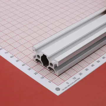 2040 (Type V) and (Type E) Aluminum Profiles 1m 2m 3m ISO-Certified High Quality - thumbnail 2