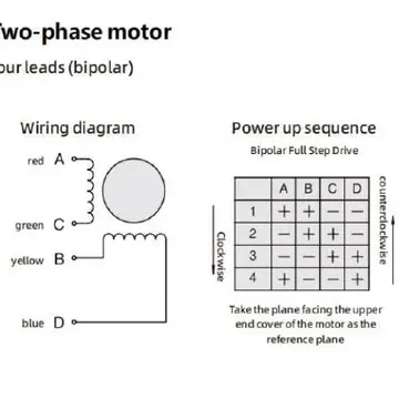 42HS34 2-Phase NEMA 17 Stepper Motor - thumbnail 4