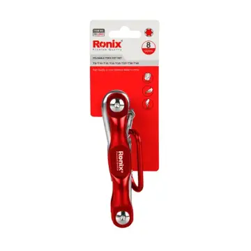 Aluminium Foldable Torx Key Set (8Pcs) RH-2041 - thumbnail 3