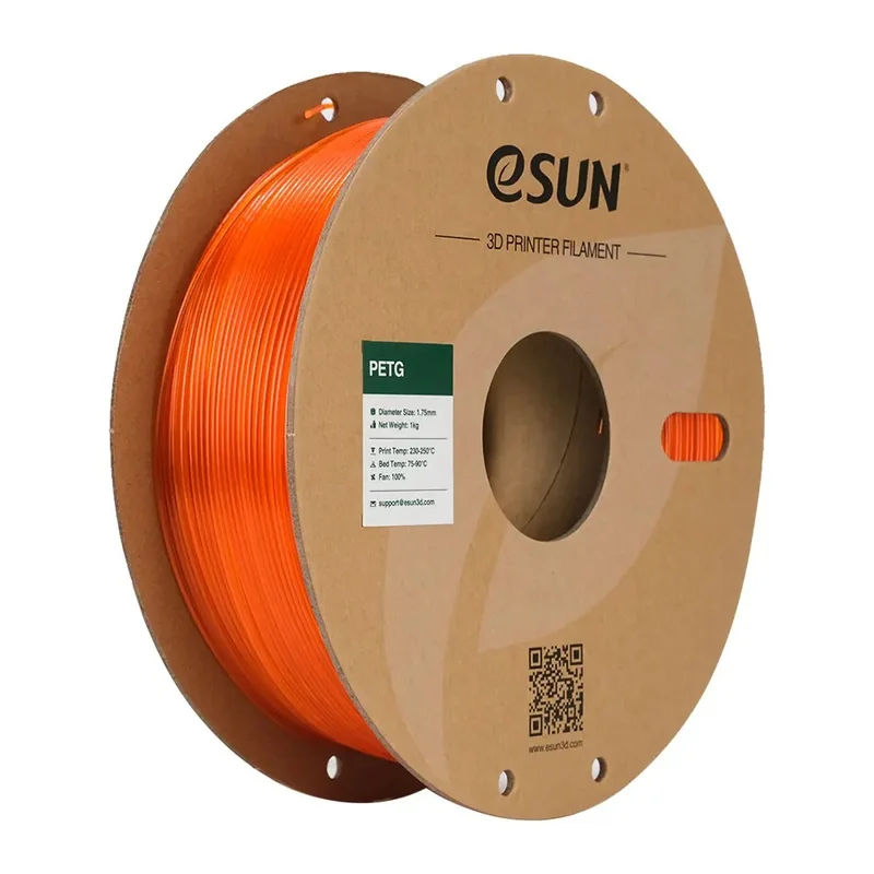eSUN Orange PETG 3D Print filament 1Kg - image 1