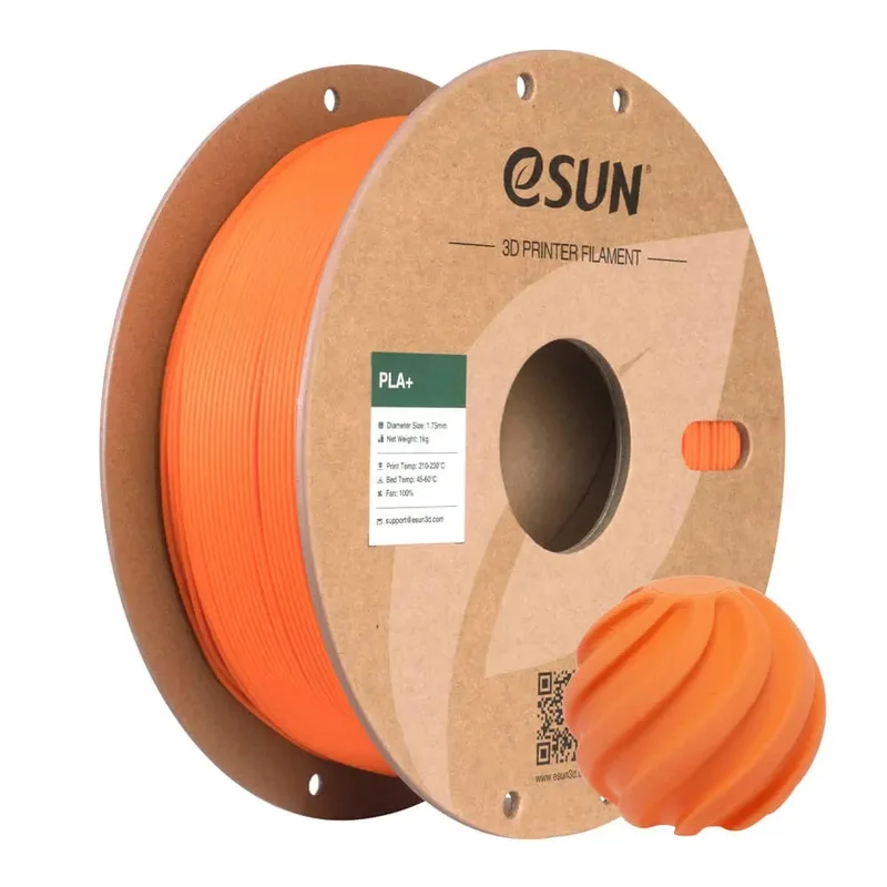 eSUN Orange PLA+ 3D Print filament 1Kg - image 1