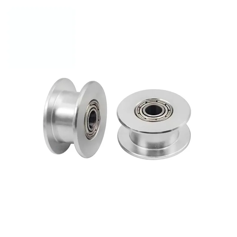 GT2-6mm 20T Bore-5mm Idler Pulley Without Teeth - image 1