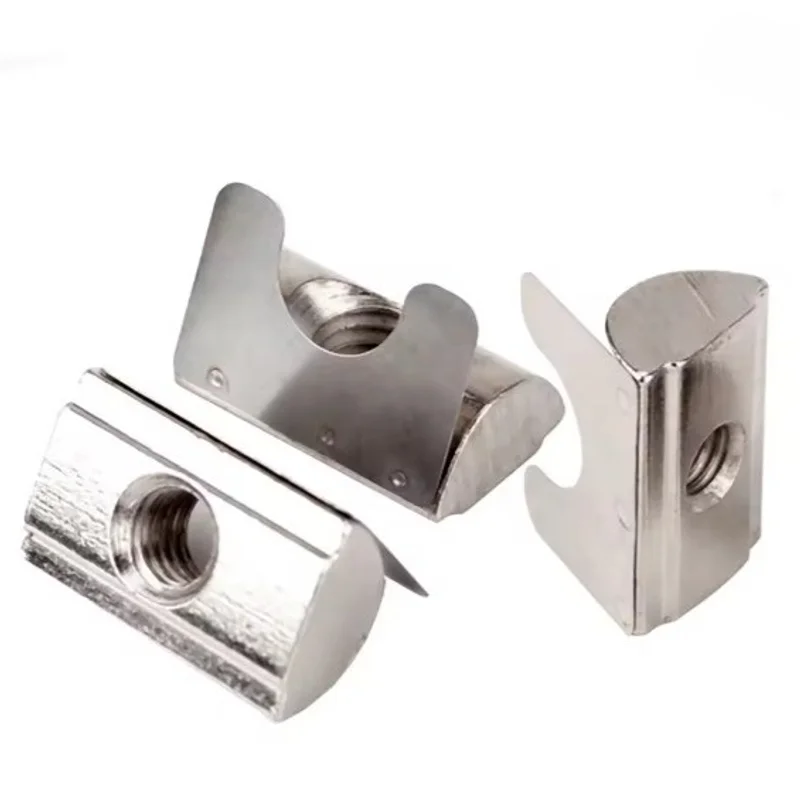 Shrapnel Nut (30 Series M5) Spring Sheet Leaf Elastic Nut  M5 hole  (TP8-5-30) for 30 Series Profiles - image 1