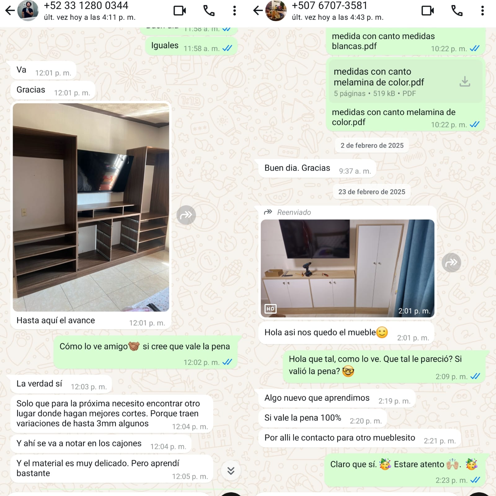 Testimonio de Desde Pamana y Mexico