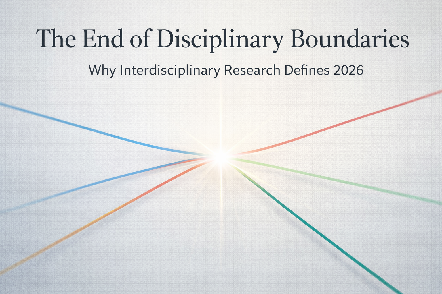Interdisciplinary Research Dominance in 2026