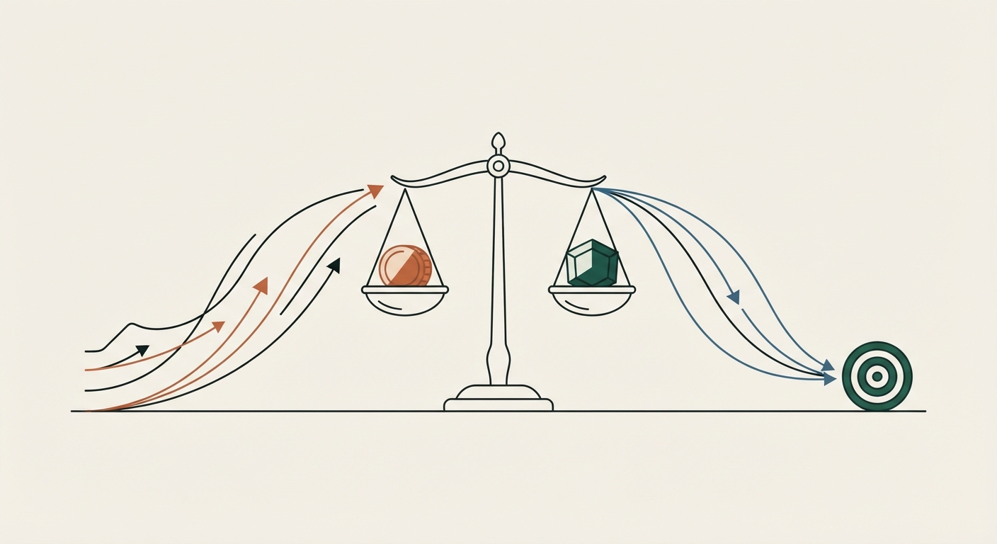 Ilustración editorial conceptual generada por inteligencia artificial para la sección economia. No es una fotografía del hecho.