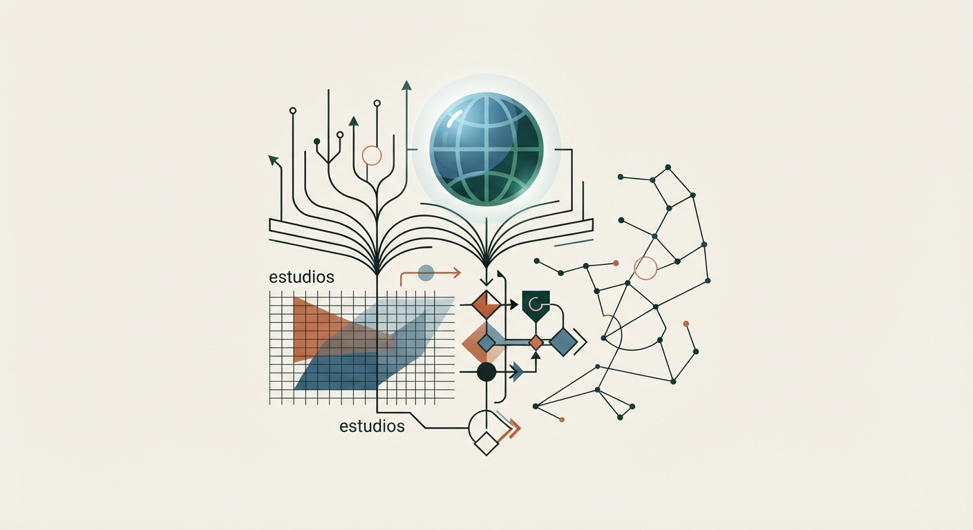 Ilustración editorial conceptual generada por inteligencia artificial para la sección estudios. No es una fotografía del hecho.