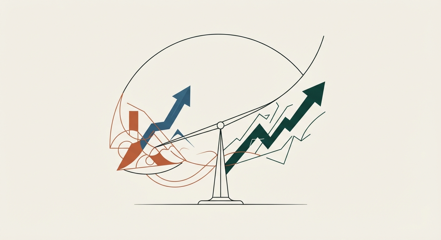 Ilustración editorial conceptual generada por inteligencia artificial para la sección economia. No es una fotografía del hecho.
