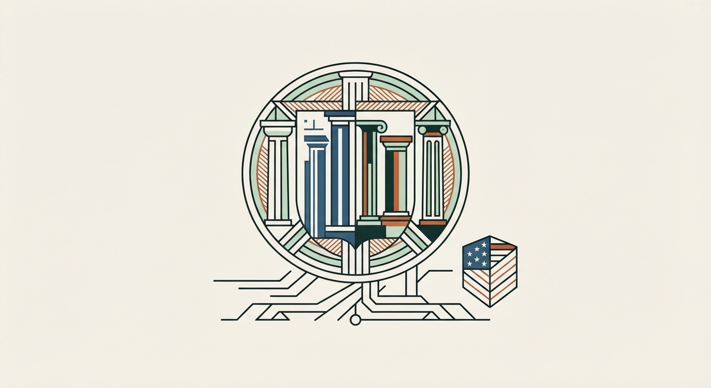 Ilustración editorial conceptual generada por inteligencia artificial para la sección estado. No es una fotografía del hecho.